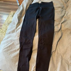 fabletics high waisted seamless rubbed leggings